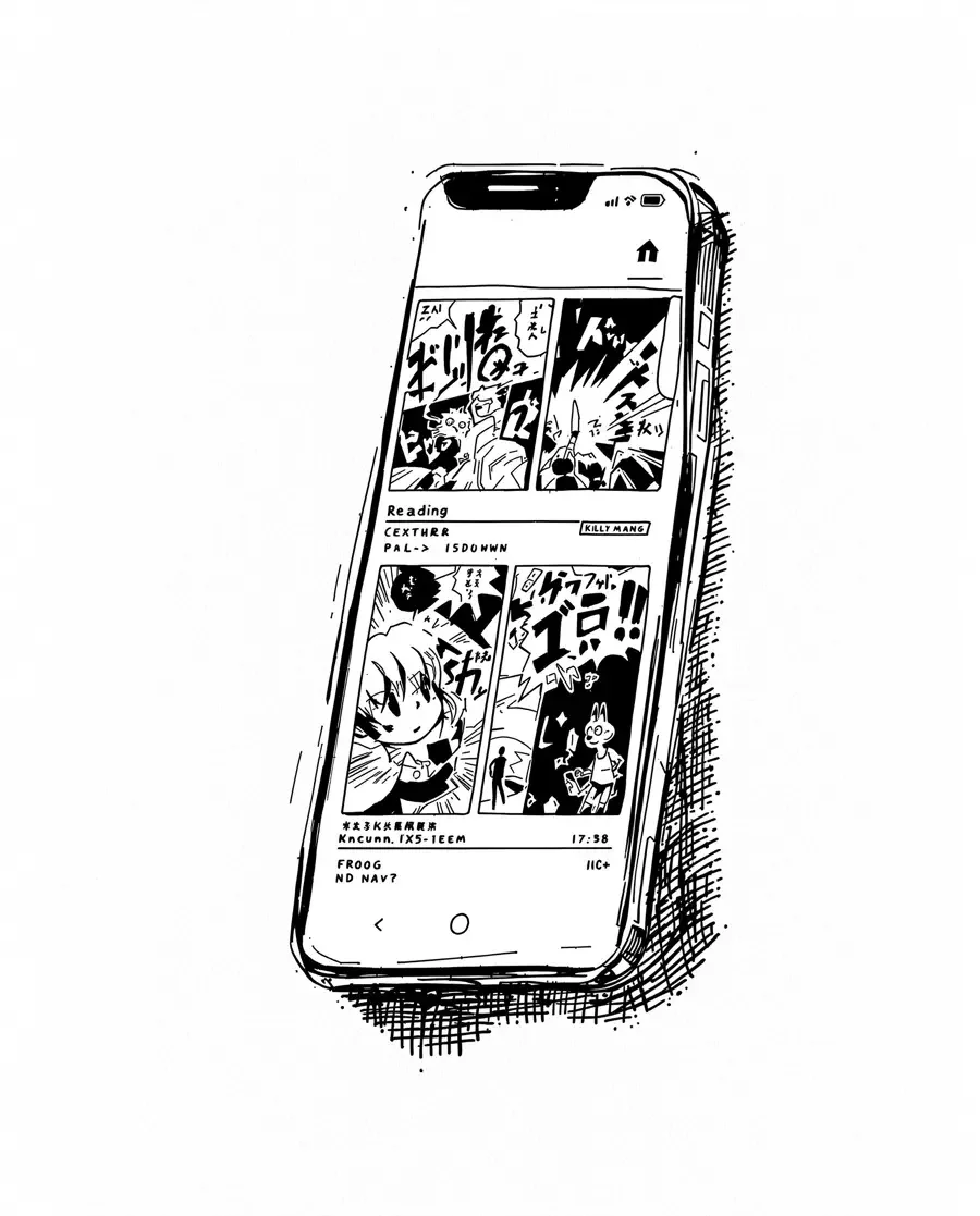 飒漫画APP界面预览